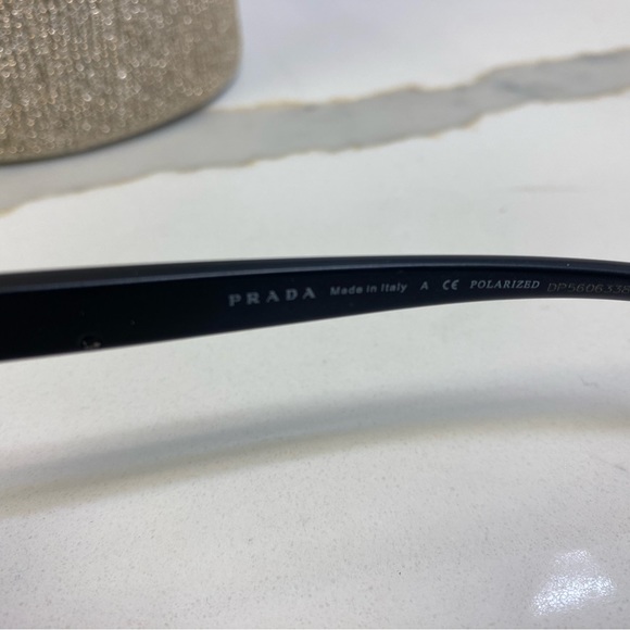 **BARELY USED** Prada Sunglasses with case, box, & cleaning cloth - Picture 9 of 16